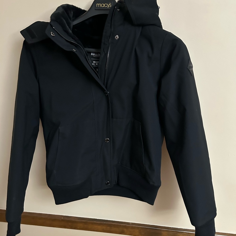 Hollister Black Women's Ski Jacket